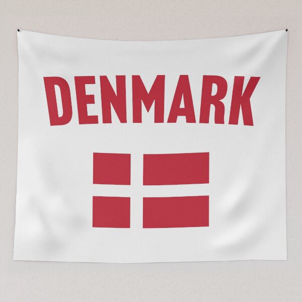 Item preview, Denmark Flag designed and sold by PaulSDesign.
