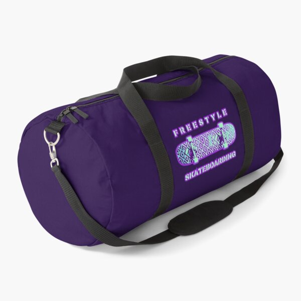 Item preview, Freestyle skateboarding, minty and purple graphics, patterned skateboard designed and sold by silent-violin.