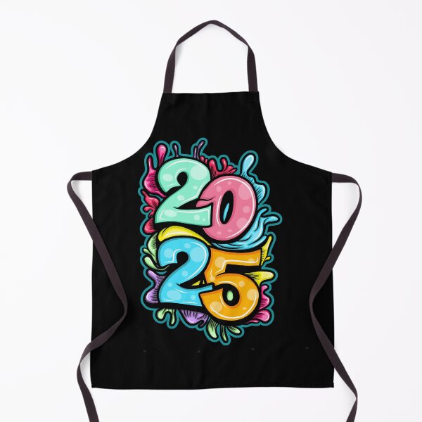 Item preview,  2025 colorful text, Happy New Year designed and sold by Numbers-Art.