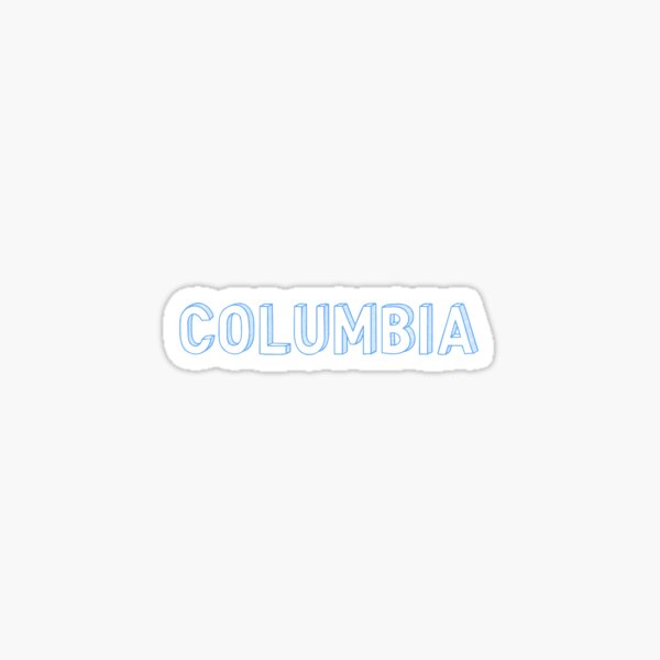 Columbia University Sticker Sticker