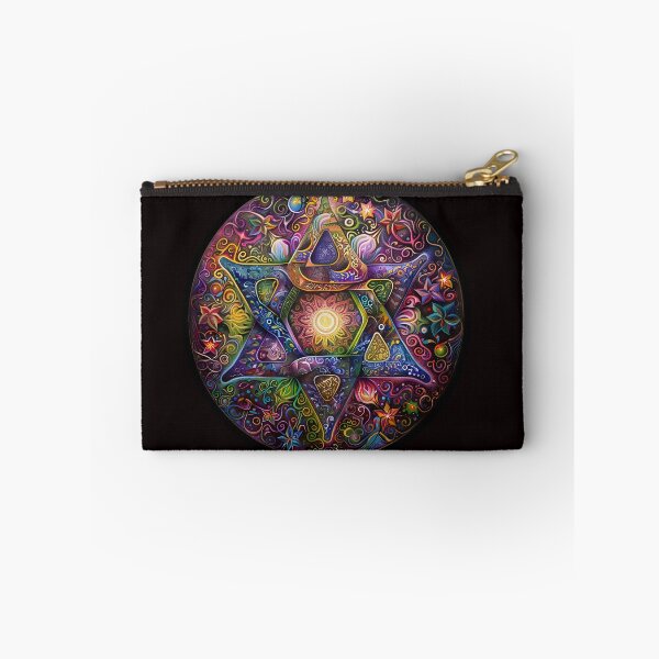 Item preview, Star of David boho psychedelic  designed and sold by Magicifa.