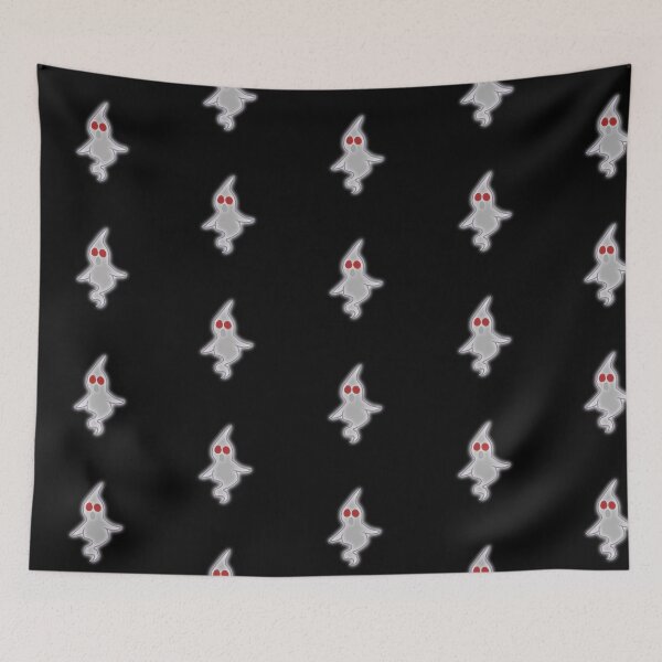 Item preview, White pikmin ghost designed and sold by Tokimoriartyart.
