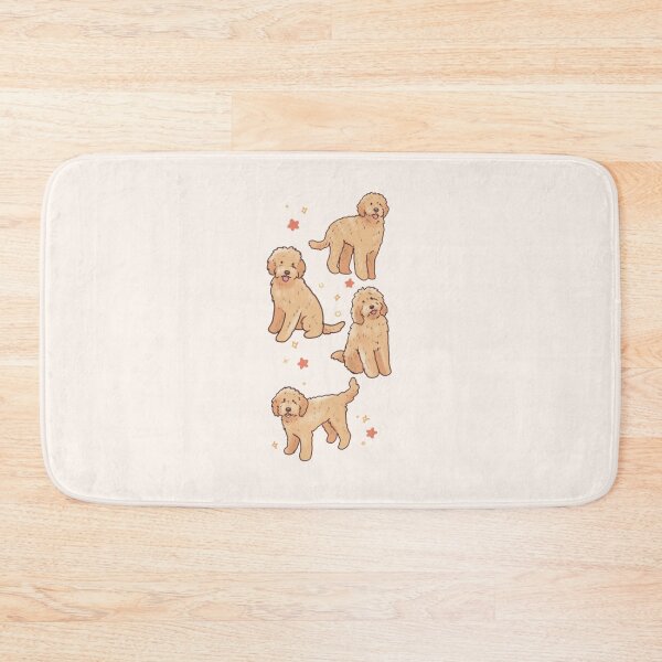 Item preview, cute golden doodle dogs designed and sold by Artofmayara.