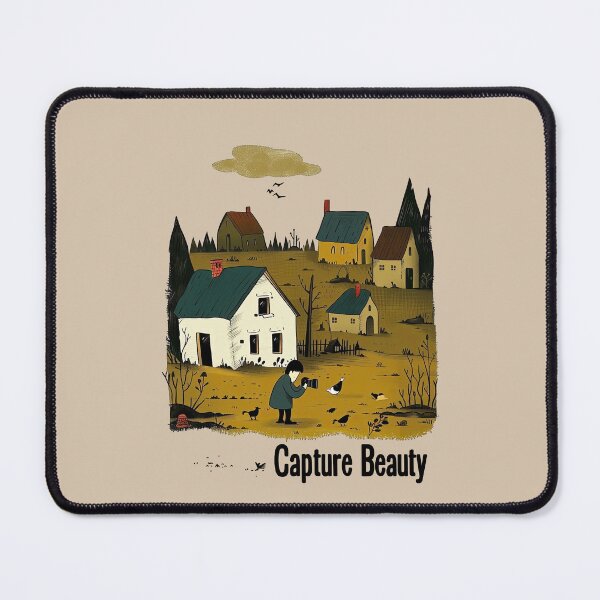Item preview, A cartoon of a person taking a picture of a bird. designed and sold by AristVision.