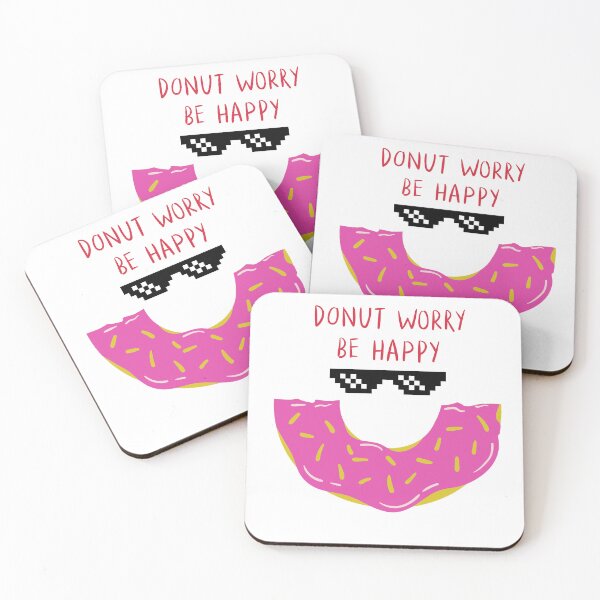 Item preview, Delightful Donut Pattern designed and sold by Playful Strokes pom@pom.