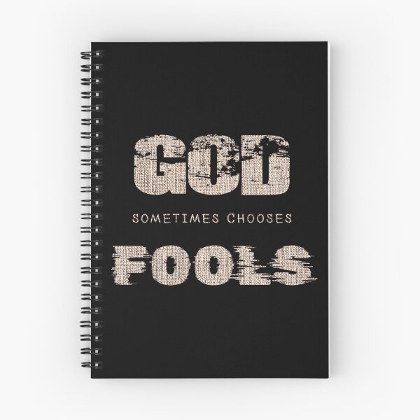 Item preview, God Sometimes Chooses Fools - Christian T-shirt designed and sold by Narrow-Path.