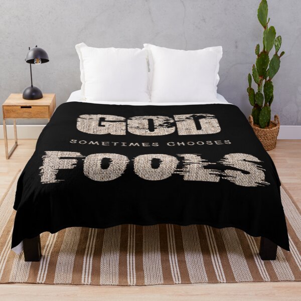 Item preview, God Sometimes Chooses Fools - Christian T-shirt designed and sold by Narrow-Path.