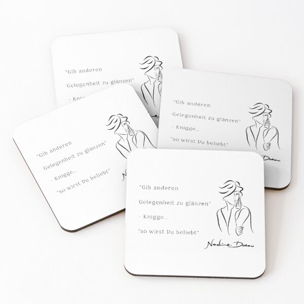 Item preview, Nadine Dorau _ Etiquette saying | Quote - 02 "BLACK SERIES" designed and sold by Nadine Dorau.