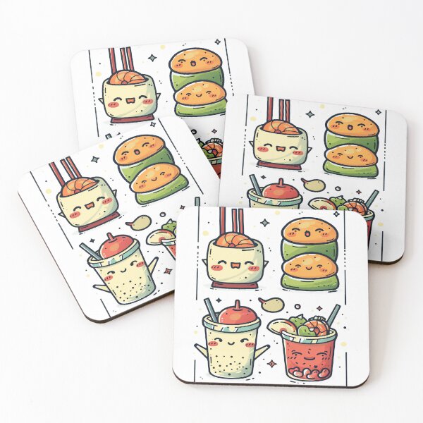 Item preview, Kawaii Food Cute Art  designed and sold by nomiraclehere.