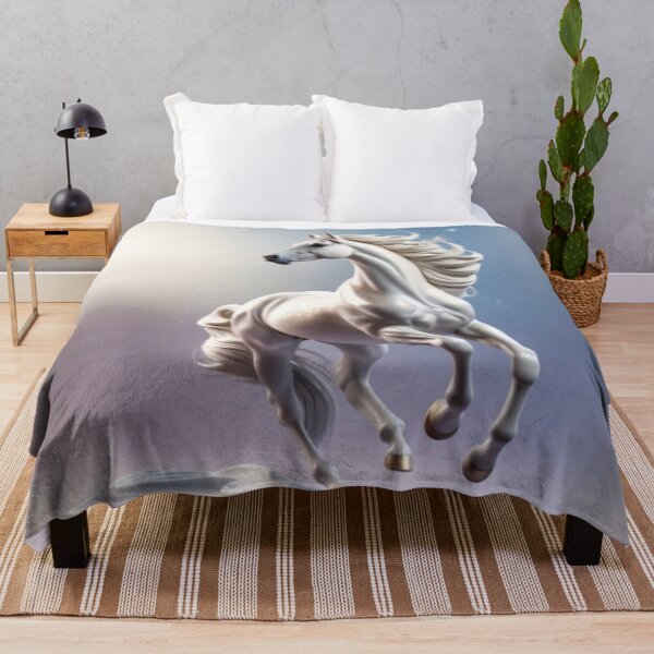 Item preview, Majestic White Horse Artwork - LaLi Designs designed and sold by LaLi-Designs.