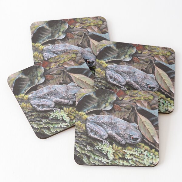 Item preview, Shy frog (Leptobracium pullum) designed and sold by Anna Ratkevich.