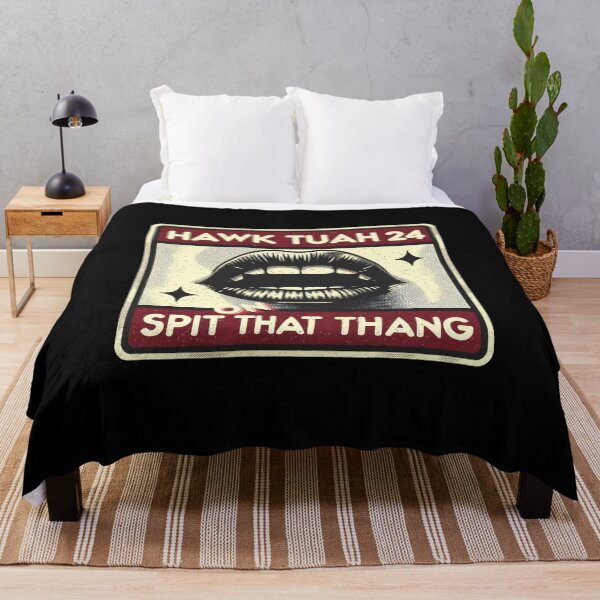Item preview, Retro Hawk Tuah Lips - Spit on That Thang designed and sold by PantatKiller.