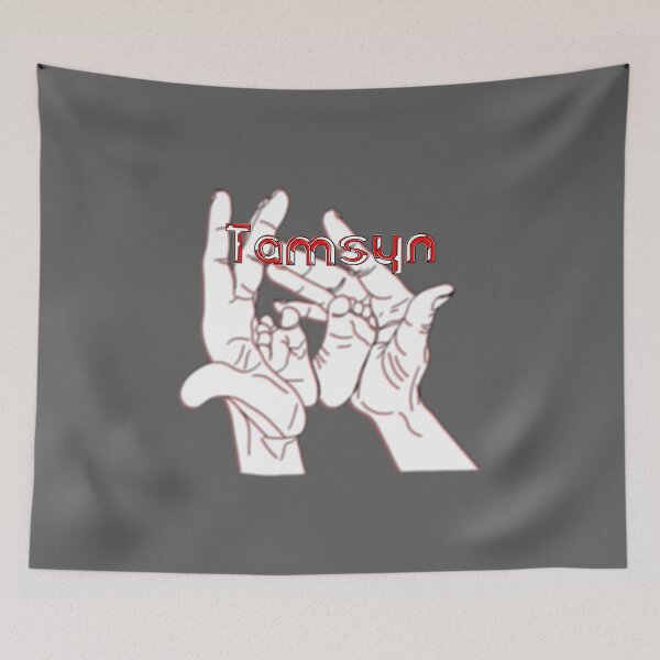 Item preview, Mother Mom holding baby feet in hands name Tamsyn designed and sold by 4rpixs.
