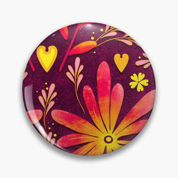 Item preview, Large daisies, Light red on a dark red background designed and sold by Alex  Blud.