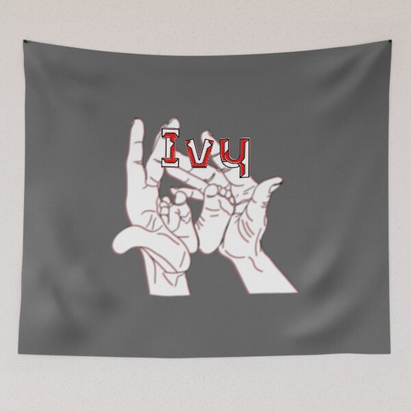 Item preview, Mother Mom holding baby feet in hands name Ivy designed and sold by 4rpixs.