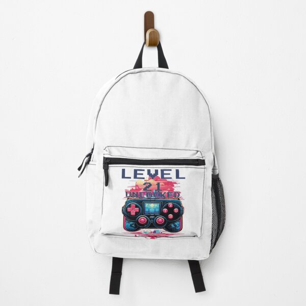 Item preview, Level 21 Unlocked Retro Gaming Birthday designed and sold by al21ex.
