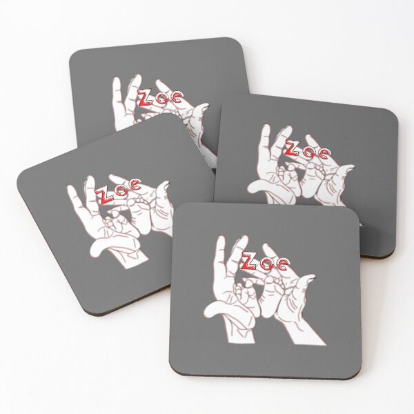 Item preview, Mother Mom holding baby feet in hands name Zoe designed and sold by 4rpixs.