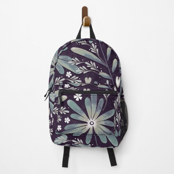 Item preview, Large daisies, Gray on dark gray background designed and sold by Alex  Blud.