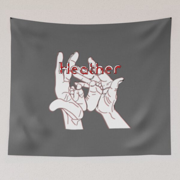 Item preview, Mother Mom holding baby feet in hands name Heather designed and sold by 4rpixs.