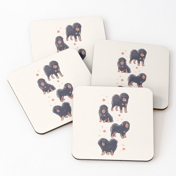 Item preview, Cute tibetan mastiff dogs designed and sold by Artofmayara.