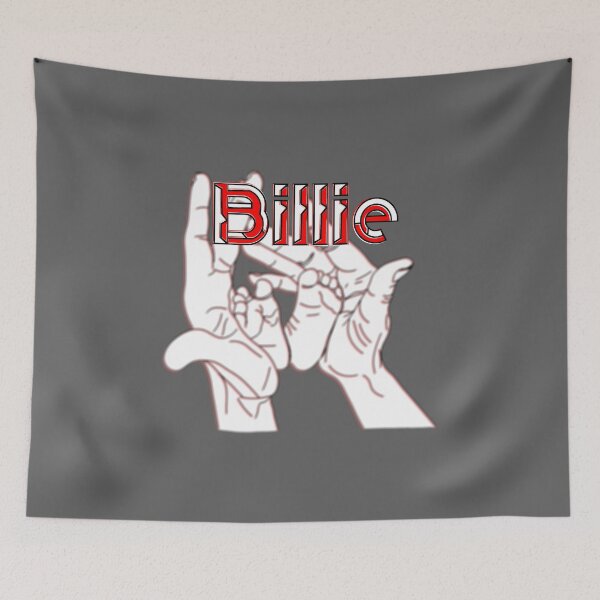 Item preview, Mother Mom holding baby feet in hands name Billie designed and sold by 4rpixs.