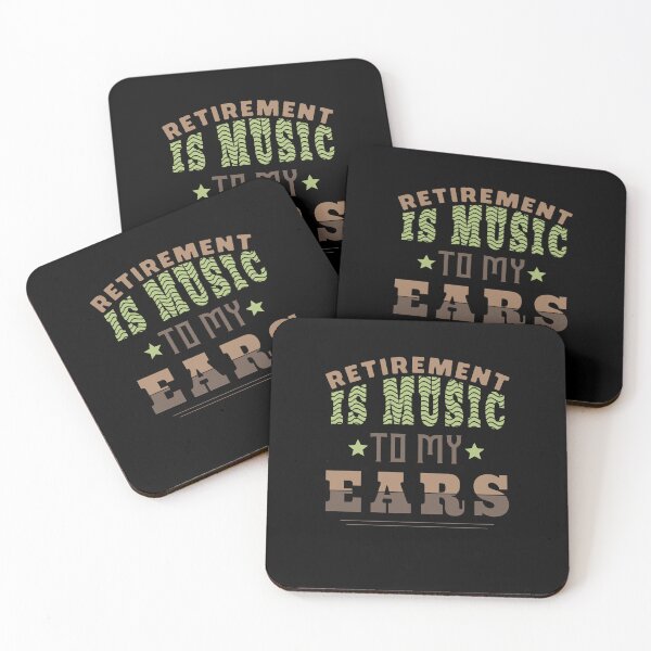 Item preview, Copy of retirement is music to my ears designed and sold by KaiLabsArt.