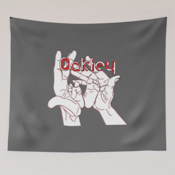 Item preview, Mother Mom holding baby feet in hands name Oakley designed and sold by 4rpixs.