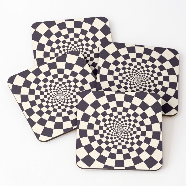 Item preview, Web Checker Spiral Illusion designed and sold by Majesti4.