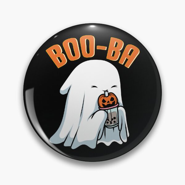 Item preview, Halloween Ghost Boo-ba Milktea - Cute Funny Ghost, Boba Tea designed and sold by ArtsyLani.