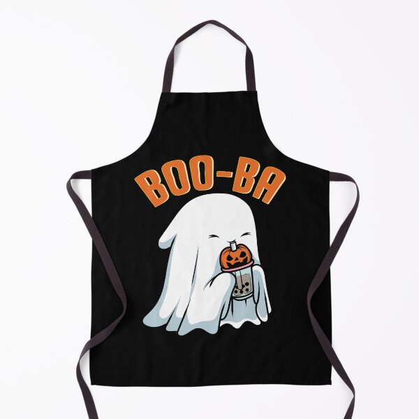 Item preview, Halloween Ghost Boo-ba Milktea - Cute Funny Ghost, Boba Tea designed and sold by ArtsyLani.