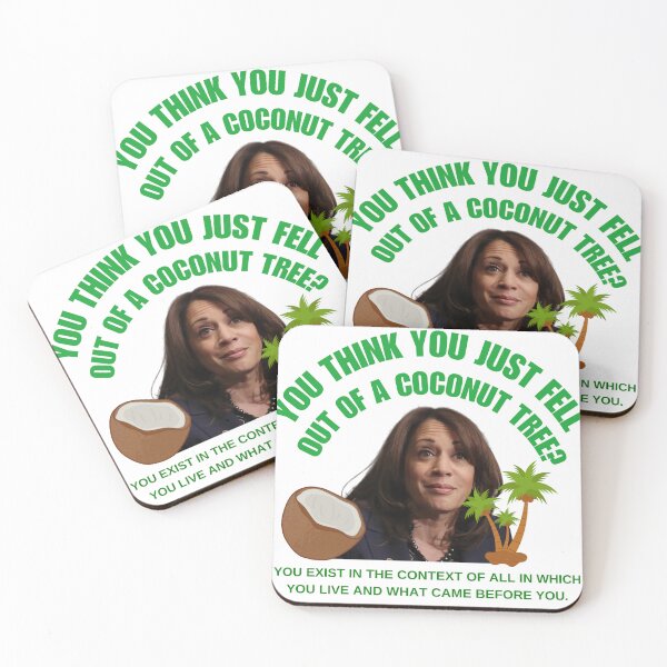 Item preview, Kamala Harris Coconut Tree Meme designed and sold by PoliticalShopp.