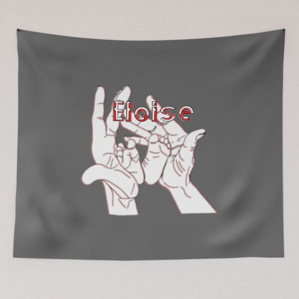 Item preview, Mother Mom holding baby feet in hands name Eloise designed and sold by 4rpixs.