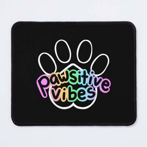 Item preview, "Pawsitive Vibes" Heart Pawprint designed and sold by Bountiful Bean.