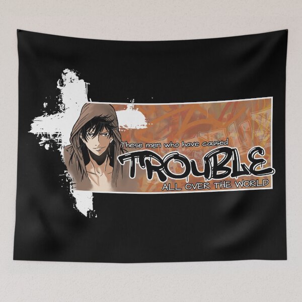 Item preview, Trouble all over the world WH designed and sold by identicrist Christian Designs.