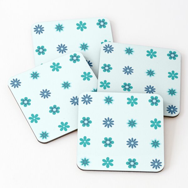 Item preview, Aesthetic Blue Flowers - Teal Journaling Set designed and sold by Andreria.