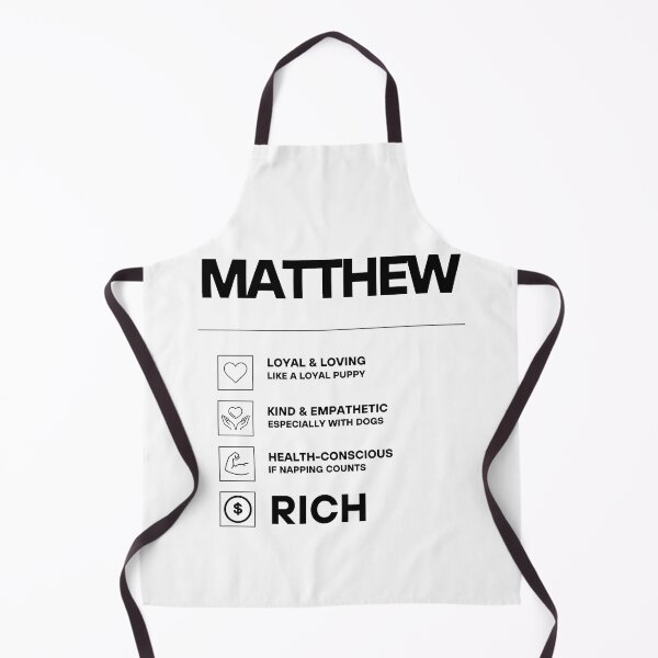 Item preview, MATTHEW | Funny Personalized Name Birthday Idea designed and sold by OleOleStore.