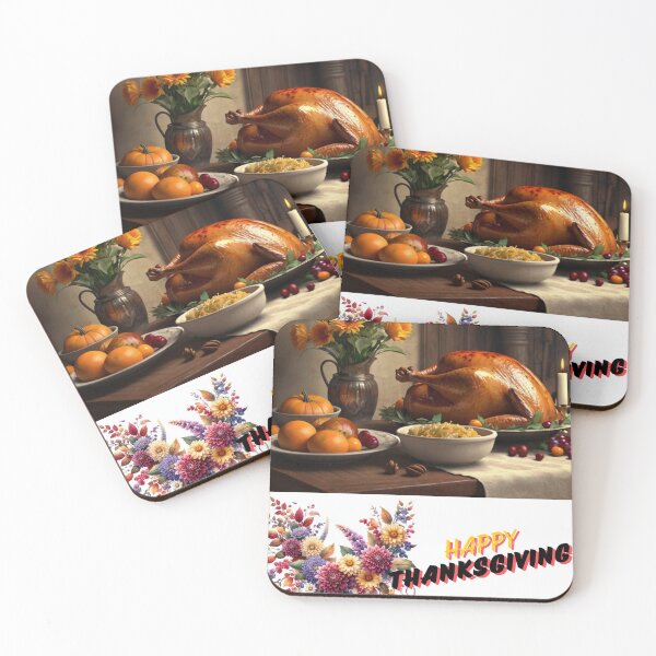Item preview, Vintage Thanksgiving Art Clipart | Festive Holiday Table Scene designed and sold by santyj.