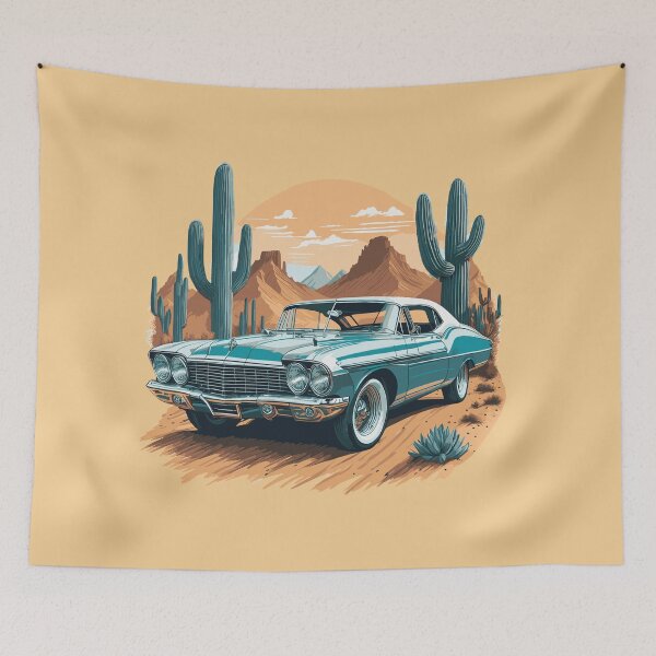 Item preview, Cool Retro Desert Cruiser designed and sold by MDSDesigns.