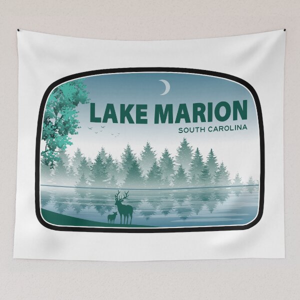 Item preview, Lake Marion South Carolina Deer designed and sold by Esskay Designs.