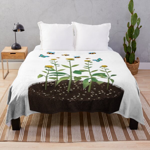 Item preview, Garden Bliss: un oasis digital de flora y fauna designed and sold by merve02shop.