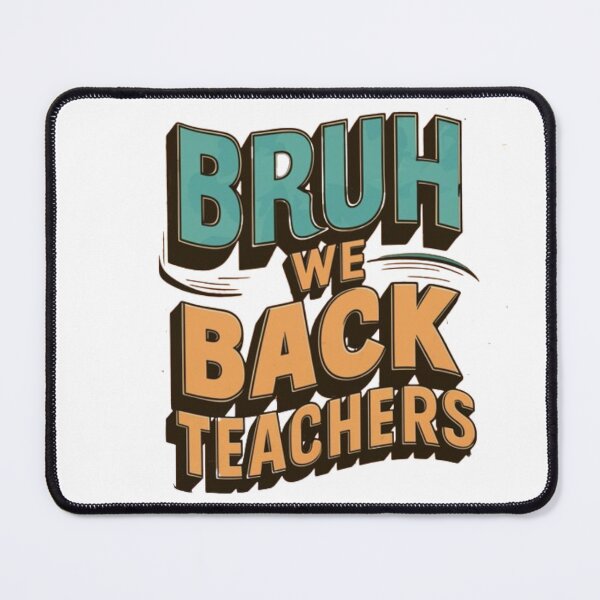 Item preview, Bruh We Back Teachers Retro Back To School Gifts  designed and sold by SztylishDesigns.