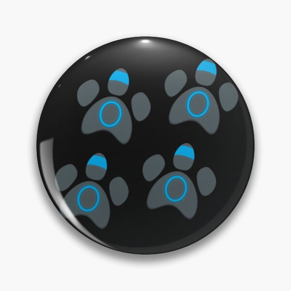 Item preview, Shiny Umbreon Pawprints designed and sold by galaxydaydreams.
