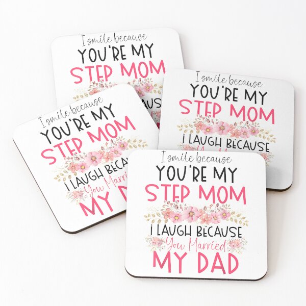 Item preview, I Smile Because You're My Step Mom Funny Step Mother's Day designed and sold by Creatiforge.
