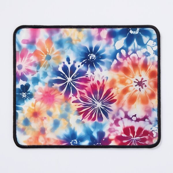 Item preview, Blue and Pink Shibori Tye Dye Flower designed and sold by Tamas Das.