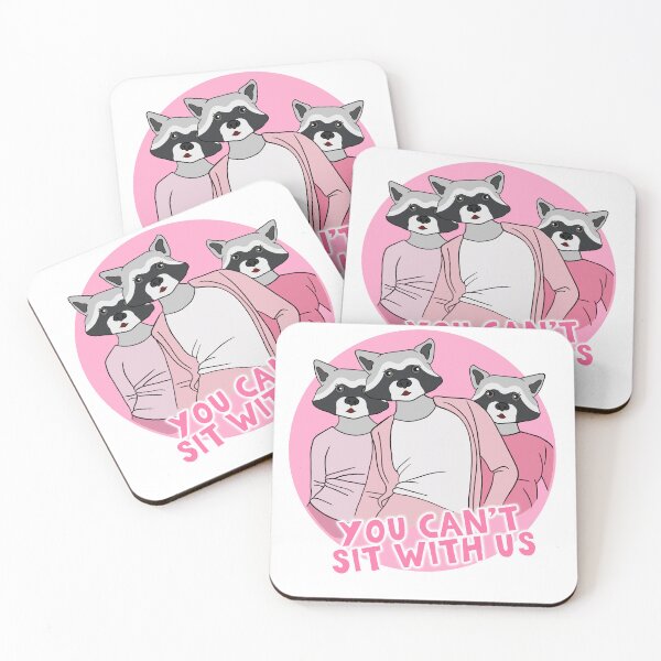 Item preview, Mean Raccoon Girls designed and sold by LUVR co.