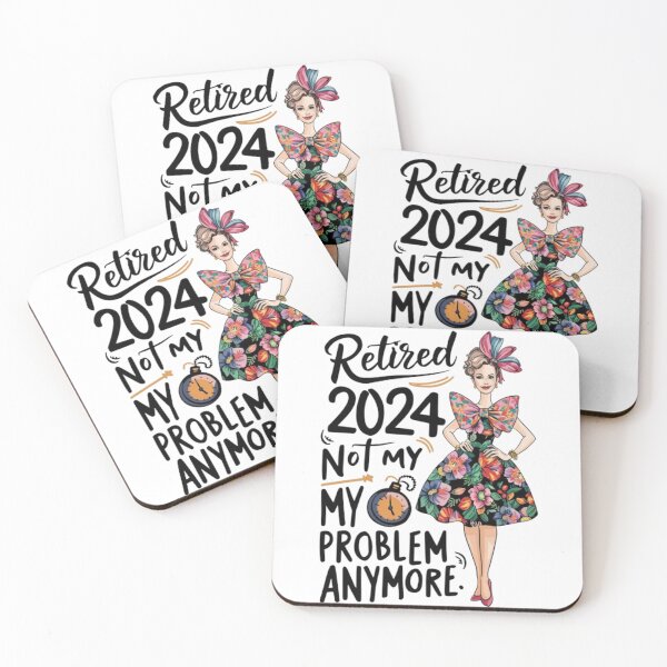 Item preview, Retired 2024 Funny Retirement Gifts For Women 2024 Floral  designed and sold by SztylishDesigns.