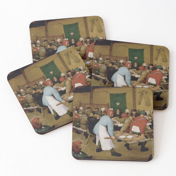 Item preview, Peasant Wedding (1567) - Pieter Bruegel the Elder designed and sold by SALON DES ARTS.