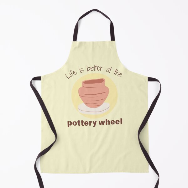 Item preview, Life is Better at the Pottery Wheel - Pottery design designed and sold by TTeamDesigns.