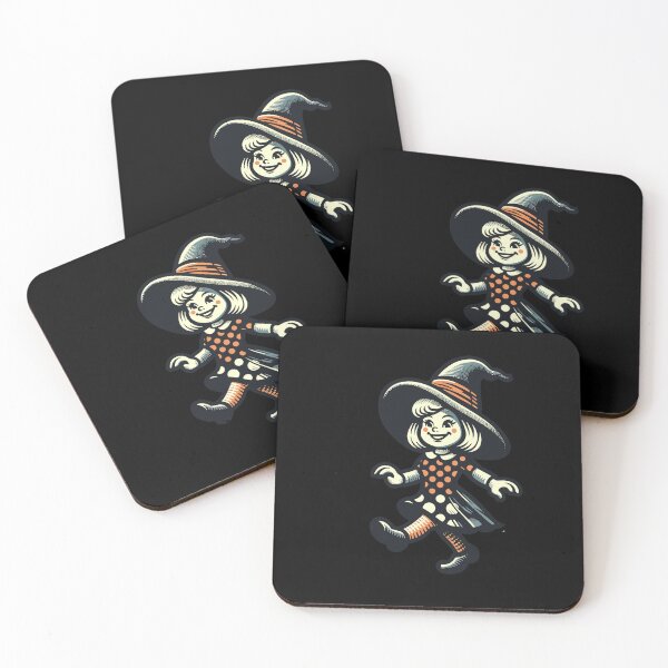 Item preview, Retro Cartoon Witches Vintage Witches Design designed and sold by LuminOrb.