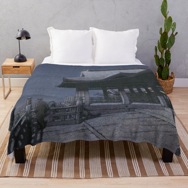 Item preview, Kiyomizu-dera Temple in Kyoto by Kawase Hasui designed and sold by Takeda-art.